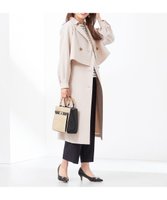 【エニィ スィス/any SiS】の【洗える】3WAYジレセット トレンチ コート 人気、トレンドファッション・服の通販 founy(ファニー) ファッション Fashion レディースファッション WOMEN アウター Coat Outerwear コート Coats ジャケット Jackets トレンチコート Trench Coats クラシカル Classical ショート Short ジャケット Jacket スリーブ Sleeve トレンチ Trench バランス Balance パターン Pattern フレア Flare ベスト Vest エレガント 上品 Elegant 夏 Summer 春 Spring S/S・春夏 Ss・Spring/Summer 洗える Washable |ID:prp329100004296752