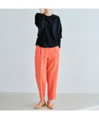 【アンフィーロ 自由区/UNFILO】の【VERY.3月号掲載/洗える/ストレッチ】ハイウエストカラーパンツ オレンジ|ID: prp329100004296818 ipo3291000000032314103