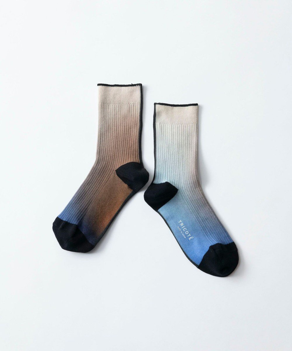 【トリコテ/Tricote】のGRADATION LINK SOCKS/グラデーションリンクソックス 人気、トレンドファッション・服の通販 founy(ファニー) 　ファッション　Fashion　レディースファッション　WOMEN　ソックス　Socks　レッグウェア　Legwear　おすすめ　Recommend　ソックス　Socks　タンブラー　Tumbler　プリント　Print　 other-1|ID: prp329100004296910 ipo3291000000029802489