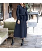 【ティアクラッセ/Tiaclasse】の【洗える】パフ袖ニットワンピース 人気、トレンドファッション・服の通販 founy(ファニー) ファッション Fashion レディースファッション WOMEN ワンピース Dress ニットワンピース Knit Dresses チュニック Tunic フレア Flare ポケット Pocket ミモレ Mimore リボン Ribbon 再入荷 Restock/Back In Stock/Re Arrival NEW・新作・新着・新入荷 New Arrivals 洗える Washable A/W・秋冬 Aw・Autumn/Winter・Fw・Fall-Winter thumbnail ネイビー|ID: prp329100004297007 ipo3291000000030934183