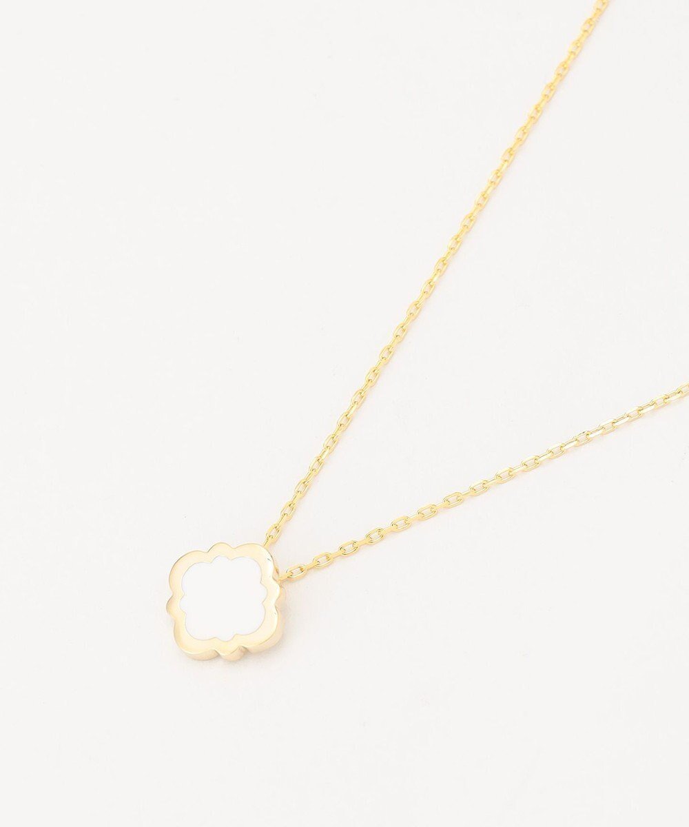 【トッカ/TOCCA】のCOLOR OF CLOVER NECKLACE ネックレス インテリア・キッズ・メンズ・レディースファッション・服の通販 founy(ファニー) 　ファッション　Fashion　レディースファッション　WOMEN　ジュエリー　Jewelry　ネックレス　Necklaces　アクセサリー　Accessories　シンプル　Simple　チェーン　Chain　ネックレス　Necklace　ポーチ　Pouch　モチーフ　Motif　ホワイト系|ID: prp329100004297112 ipo3291000000029803245