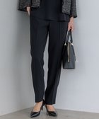 【23区/NIJYUSANKU】の【セットアップ対応】トリアセダブルジョーゼット パンツ ブラック系|ID: prp329100004297163 ipo3291000000029803442