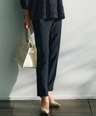 【23区/NIJYUSANKU】の【セットアップ対応】トリアセダブルジョーゼット パンツ ネイビー系|ID: prp329100004297163 ipo3291000000030731865