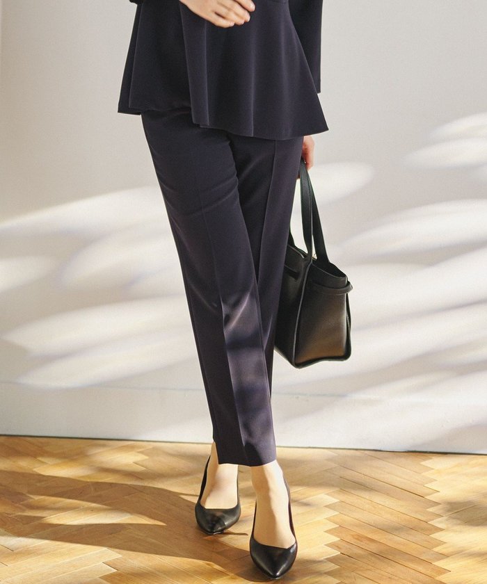 【23区/NIJYUSANKU】の【セットアップ対応】トリアセダブルジョーゼット パンツ インテリア・キッズ・メンズ・レディースファッション・服の通販 founy(ファニー) https://founy.com/ ファッション Fashion レディースファッション Fashion for Women セットアップ Matching Sets レディースパンツ・ボトムス Pants & Trousers / Bottoms 洗える Machine Washable ジャケット Jacket, Outerwear ジョーゼット Georgette, Semi-Sheer Fabric ストレッチ Stretch, Stretchy Fabric スーツ Suit, Formalwear セットアップ Set-Up, Coordinated Outfit センター Center, Center Line 定番 Standard, Basic Item 人気 Popular, Best Seller ペプラム Peplum, Flared Hem ポケット Pocket, Pocket Detail A/W・秋冬 Autumn/Winter S/S・春夏 SS, Spring/Summer, Warm Season 夏 Summer 2023春夏・S/S Spring/Summer 2023 SS23 2023年 2023 セレモニー Ceremony ビジネス 仕事 通勤 Business / Work / Commuting |ID: prp329100004297163 ipo3291000000035205836