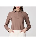 【23区 ゴルフ/NIJYUSANKU GOLF】の飽きずに使えるベーシックアイテム【WOMEN】】 リブポロシャツ ベージュ系|ID: prp329100004297295 ipo3291000000032662664