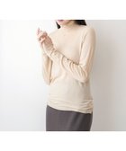 【キソ/kiso】の〈春のおすすめ〉【洗える/とろける肌触り/草木染め】テンセルカシミヤ タートルネック Gカキシブ|ID: prp329100004297452 ipo3291000000029804488