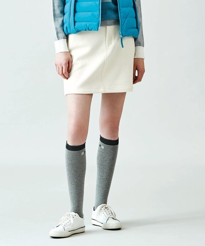【23区 ゴルフ/NIJYUSANKU GOLF】の秋冬の暖か定番スカート!【WOMEN】クロスサーモツイル 台形スカート インテリア・キッズ・メンズ・レディースファッション・服の通販 founy(ファニー) https://founy.com/ ファッション Fashion レディースファッション Fashion for Women スカート Skirts 台形スカート・Aラインミニスカート A-Line Skirts / Structured Mini Skirts アクリル Acrylic Material シンプル Simple, Minimal フィット Fit, Slim Fit ベーシック Basic, Essential ポケット Pocket, Pocket Detail モチーフ Motif, Design Theme 台形 A-Line, Trapezoid Shape 定番 Standard, Basic Item A/W・秋冬 Autumn/Winter |ID: prp329100004297582 ipo3291000000035627610