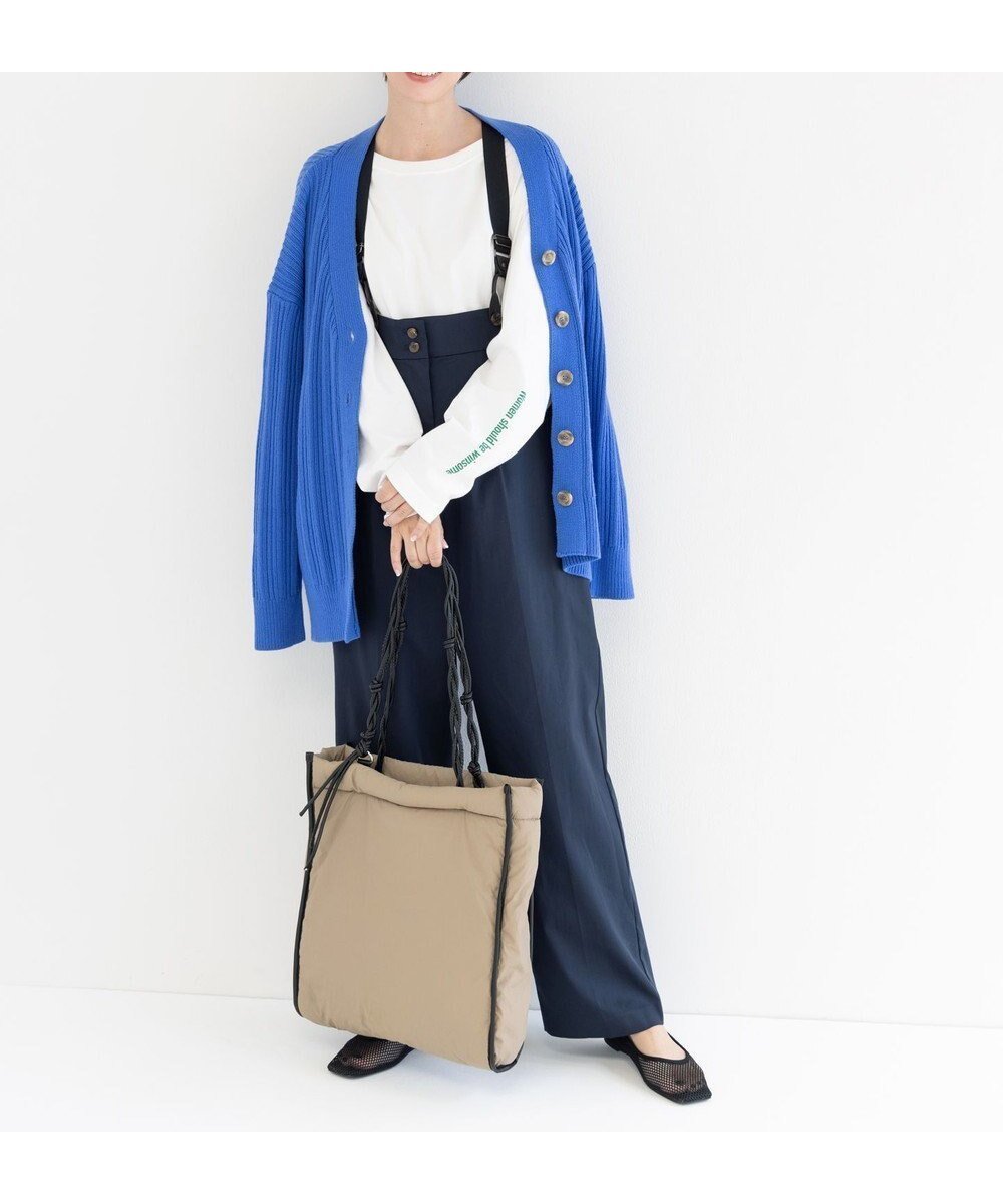 【ユナイテッドバンブールバック/united bamboo LE BAC】の【辺見えみりさんコラボ】パデッドトートバッグ インテリア・キッズ・メンズ・レディースファッション・服の通販 founy(ファニー) 　ファッション　Fashion　レディースファッション　WOMEN　バッグ　Bag　コラボ　Collaboration　ショルダー　Shoulder　スリーブ　Sleeve　チャーム　Charm　パイピング　Piping　ビジネス 仕事 通勤　Business　秋　Autumn/Fall　ベージュ系|ID: prp329100004297968 ipo3291000000031620405