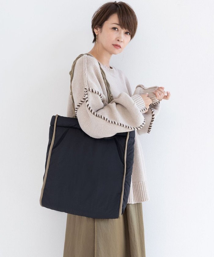 【ユナイテッドバンブールバック/united bamboo LE BAC】の【辺見えみりさんコラボ】パデッドトートバッグ インテリア・キッズ・メンズ・レディースファッション・服の通販 founy(ファニー) https://founy.com/ ファッション Fashion レディースファッション WOMEN バッグ Bag コラボ Collaboration ショルダー Shoulder スリーブ Sleeve チャーム Charm パイピング Piping ビジネス 仕事 通勤 Business 秋 Autumn/Fall |ID: prp329100004297968 ipo3291000000032514680