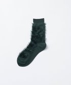 【トリコテ/Tricote】のFAKE FUR SOCKS / フェイクファーソックス 42GREEN|ID: prp329100004298105 ipo3291000000029806552