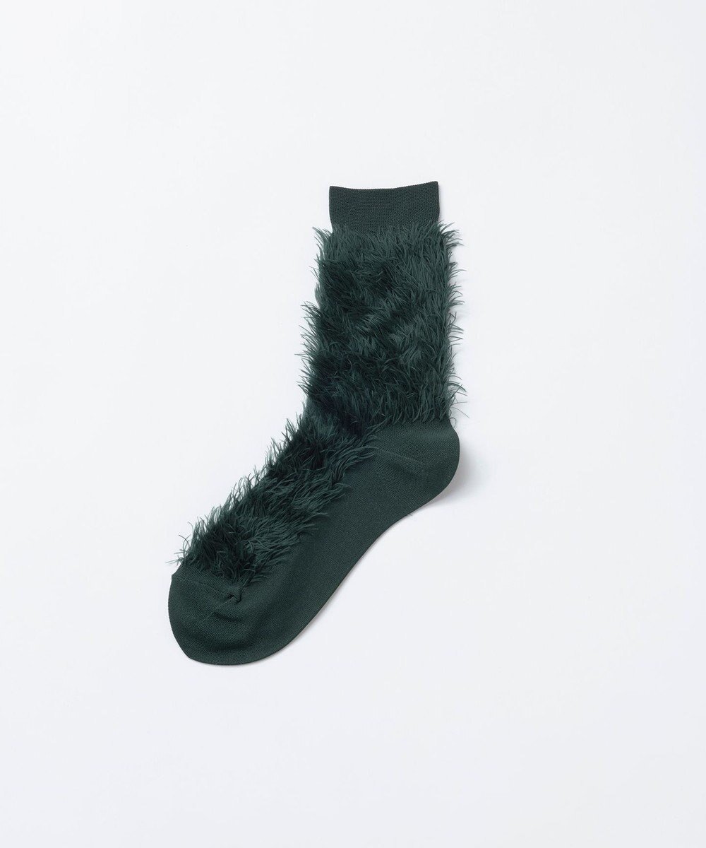 【トリコテ/Tricote】のFAKE FUR SOCKS / フェイクファーソックス インテリア・キッズ・メンズ・レディースファッション・服の通販 founy(ファニー) 　ファッション　Fashion　レディースファッション　WOMEN　ソックス　Socks　レッグウェア　Legwear　A/W・秋冬　Aw・Autumn/Winter・Fw・Fall-Winter　おすすめ　Recommend　ソックス　Socks　タンブラー　Tumbler　ベーシック　Basic　エレガント 上品　Elegant　人気　Popularity　42GREEN|ID: prp329100004298105 ipo3291000000029806552