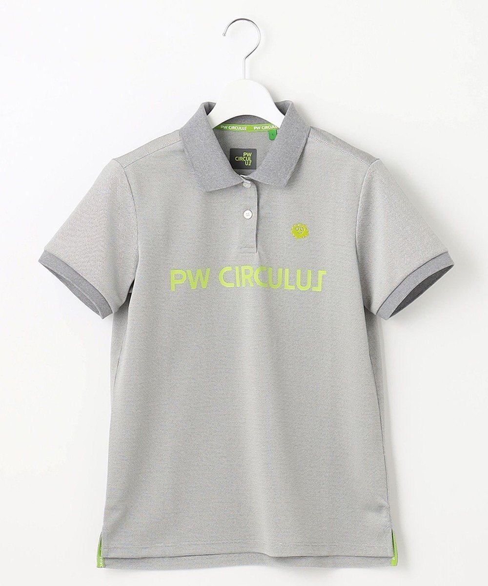 【ピーダブリュサーキュラス/PW CIRCULUS】の【WOMEN】【吸汗速乾】ベーシックカノコ ポロシャツ インテリア・キッズ・メンズ・レディースファッション・服の通販 founy(ファニー) 　ファッション　Fashion　レディースファッション　Fashion for Women　トップス・カットソー　Cut & Sew Tops　シャツ・ブラウス・オフィスカジュアル　Elegant Blouses & Button-Ups　ポロシャツ・きれいめカジュアル　Smart-Casual Polo Tops　ゴルフ　Golf　バランス　Balance, Style Balance　ポロシャツ　Polo Shirt, Collared Tee　定番　Standard, Basic Item　A/W・秋冬　Autumn/Winter　軽量　Lightweight, Ultra Light　鹿の子　Piqué, Kanoko Fabric　ライトグレー系|ID: prp329100004298283 ipo3291000000034505276