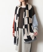 【トリコテ/Tricote】のGEOMETRIC HERRINGBONE REBERSIBLE SCARF / キカヘリンボーンリバーマフラー 99BLACK|ID: prp329100004298291 ipo3291000000029807259