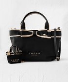 【トッカ/TOCCA】の【撥水】BICOLOR RIBBON TOTE トートバッグ ブラック系|ID: prp329100004298296 ipo3291000000029807293