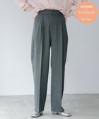 【ハッシュニュアンス/#Newans】の【ANSWER for ファッショニスタ 】ウエスト調整可ワイドパンツ 人気、トレンドファッション・服の通販 founy(ファニー) ファッション Fashion レディースファッション WOMEN パンツ Pants A/W・秋冬 Aw・Autumn/Winter・Fw・Fall-Winter ストレッチ Stretch トレンド Trend パターン Pattern ワイド Wide thumbnail チャコールグレー系|ID: prp329100004298338 ipo3291000000029807455