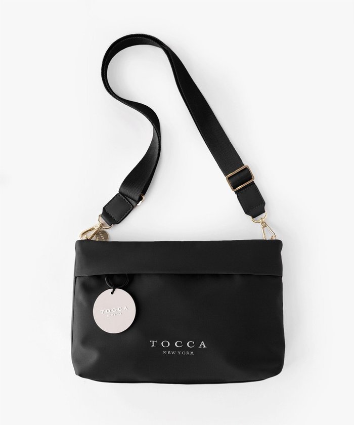 【トッカ/TOCCA】の【WEB限定&一部店舗限定】【撥水】ARIA POCHETTE ポシェットバッグ インテリア・キッズ・メンズ・レディースファッション・服の通販 founy(ファニー) https://founy.com/ ファッション Fashion レディースファッション Fashion for Women バッグ Bags クラウン Crown, Royal Motif コレクション Collection, Seasonal Line シューズ Shoes, Footwear シリコン Silicone, Silicone Material スポーツ Sports, Activewear 財布 Wallet, Purse チャーム Charm, Pendant フェミニン Feminine, Girly フラット Flat, Flat Shoes フロント Front, Front Design ポケット Pocket, Pocket Detail ポシェット Pochette, Mini Bag リラックス Relax, Relaxed Fit 旅行 Travel |ID: prp329100004298615 ipo3291000000031618946