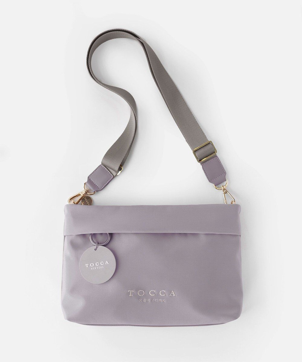 【トッカ/TOCCA】の【WEB限定&一部店舗限定】【撥水】ARIA POCHETTE ポシェットバッグ インテリア・キッズ・メンズ・レディースファッション・服の通販 founy(ファニー) 　ファッション　Fashion　レディースファッション　Fashion for Women　バッグ　Bags　クラウン　Crown, Royal Motif　コレクション　Collection, Seasonal Line　シューズ　Shoes, Footwear　シリコン　Silicone, Silicone Material　スポーツ　Sports, Activewear　財布　Wallet, Purse　チャーム　Charm, Pendant　フェミニン　Feminine, Girly　フラット　Flat, Flat Shoes　フロント　Front, Front Design　ポケット　Pocket, Pocket Detail　ポシェット　Pochette, Mini Bag　リラックス　Relax, Relaxed Fit　旅行　Travel　ライラック系|ID: prp329100004298615 ipo3291000000031618950