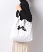 【ランバン オン ブルー/LANVIN en Bleu】のサリー エコバッグ 人気、トレンドファッション・服の通販 founy(ファニー) ファッション Fashion レディースファッション WOMEN バッグ Bag ショルダー Shoulder フォルム Form フロント Front プリント Print リボン Ribbon 抗菌 Antibacterial thumbnail エクリュ|ID: prp329100004298744 ipo3291000000031876095