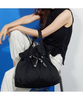 【ランバン オン ブルー/LANVIN en Bleu】のサリー エコバッグ 人気、トレンドファッション・服の通販 founy(ファニー) ファッション Fashion レディースファッション Ladies' Fashion Online バッグ Bag ショルダー Shoulder フォルム Form フロント Front プリント Print リボン Ribbon 抗菌 Antibacterial |ID:prp329100004298744