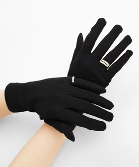 【オルクベット/ORuKuBET】の【WOMEN】ビジュー付きオーガニックコットングローブ 【 UVカット・タッチパネル対応 】 人気、トレンドファッション・服の通販 founy(ファニー) ファッション Fashion レディースファッション Ladies' Fashion Online 手袋 Gloves インド India シルバー Silver スリット Slit なめらか Smooth ビジュー Bijou A/W・秋冬 Aw・Autumn/Winter・Fw・Fall-Winter S/S・春夏 Ss・Spring/Summer 夏 Summer |ID:prp329100004298746