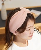 【キソ/kiso】のBOTADEGI ヘアバンド 人気、トレンドファッション・服の通販 founy(ファニー) ファッション Fashion レディースファッション WOMEN シュシュ / ヘアアクセ Hair Accessories アクセサリー Accessories 抗菌 Antibacterial パッチワーク Patchwork おすすめ Recommend お家時間・ステイホーム Home Time/Stay Home thumbnail E4タマネギピンク|ID: prp329100004298849 ipo3291000000029809461