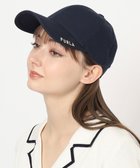 【ムーンバット/MOONBAT】のFURLA(フルラ) ロゴ刺繍キャップ UV ウォッシャブル ネイビーブルー|ID: prp329100004299194 ipo3291000000030946691