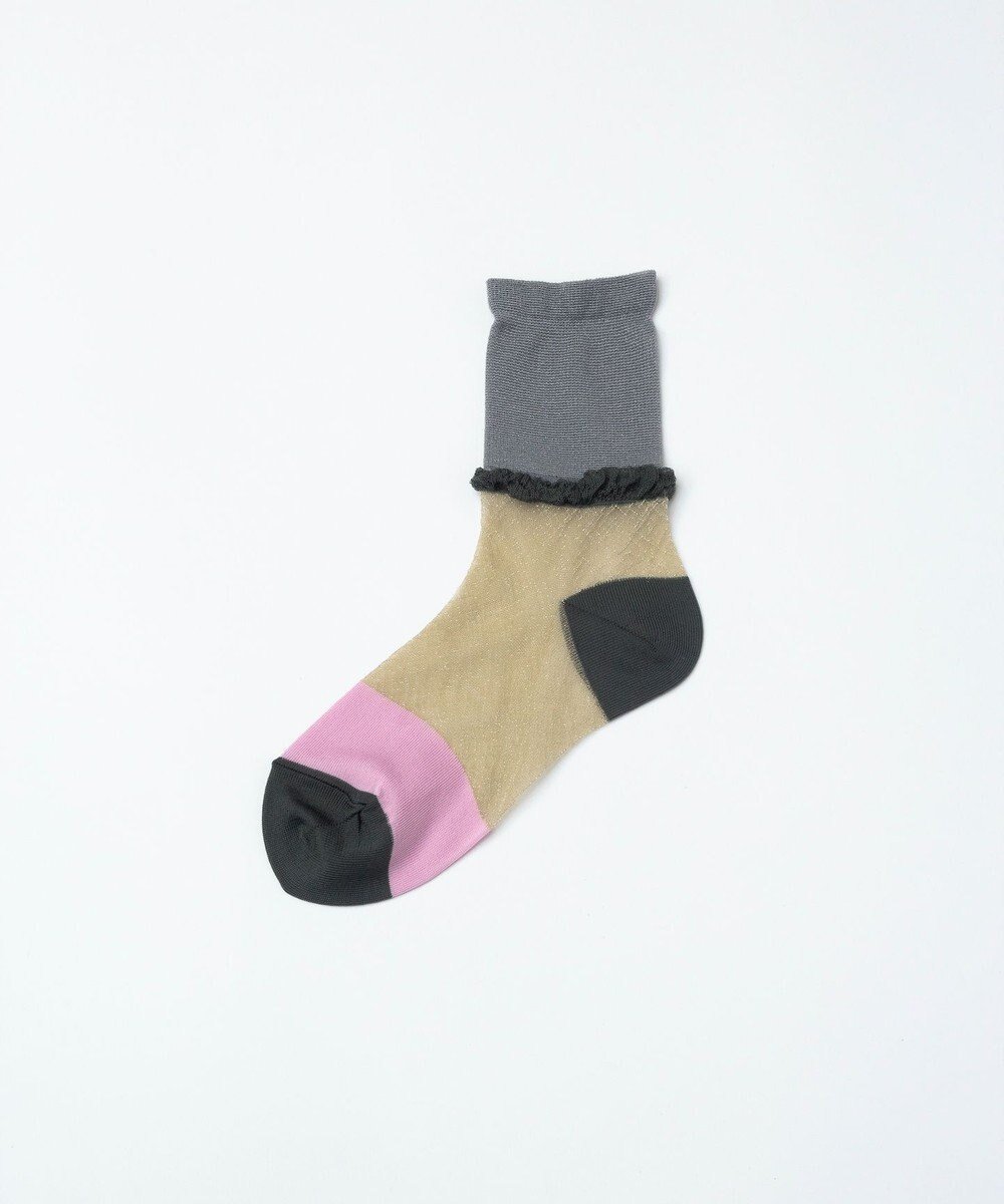 【トリコテ/Tricote】のLAYER SHEER SOCKS / レイヤーシアーソックス インテリア・キッズ・メンズ・レディースファッション・服の通販 founy(ファニー) 　ファッション　Fashion　レディースファッション　WOMEN　ソックス　Socks　レッグウェア　Legwear　おすすめ　Recommend　サンダル　Sandals　シアー　Sheer　ソックス　Socks　タンブラー　Tumbler　フィット　Fit　エレガント 上品　Elegant　82BEIGE|ID: prp329100004299350 ipo3291000000029811244