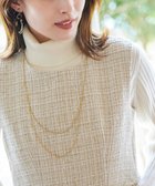 【ティアクラッセ/Tiaclasse】の【小倉優子さん着用・日本製】大人可愛い2連風チェーンネックレス 人気、トレンドファッション・服の通販 founy(ファニー) ファッション Fashion レディースファッション WOMEN ジュエリー Jewelry ネックレス Necklaces アクセサリー Accessories チェーン Chain ネックレス Necklace ロング Long 日本製 Made In Japan thumbnail ゴールド|ID: prp329100004299511 ipo3291000000031767041