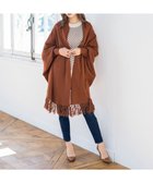 【ティアクラッセ/Tiaclasse】のストール風カーディガン レンガ|ID: prp329100004299740 ipo3291000000035762484