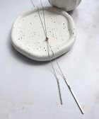 【ティアクラッセ/Tiaclasse】の【日本製】ボール&バー ラリエット ネックレス シルバー|ID: prp329100004300219 ipo3291000000035845547