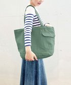 【ルートート/ROOTOTE】の1409【A4サイズ収納】SN.ミディアム.リサイクルコットン-C 01:フォレストグリーン|ID: prp329100004300324 ipo3291000000029814774