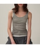 【エイトン/ATON】のCOMPACT RIB タンクトップ 人気、トレンドファッション・服の通販 founy(ファニー) ファッション Fashion レディースファッション WOMEN トップス・カットソー Tops/Tshirt シャツ/ブラウス Shirts/Blouses ロング / Tシャツ T-Shirts カットソー Cut and Sewn NEW・新作・新着・新入荷 New Arrivals S/S・春夏 Ss・Spring/Summer カットソー Cut And Sew シンプル Simple タンク Tank フィット Fit リラックス Relax 夏 Summer 春 Spring thumbnail TOP GRAY|ID: prp329100004300407 ipo3291000000029815089