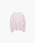 【エイトン/ATON】のMODAL SILK JERSEY クルーネックプルオーバー 人気、トレンドファッション・服の通販 founy(ファニー) ファッション Fashion レディースファッション WOMEN トップス・カットソー Tops/Tshirt シャツ/ブラウス Shirts/Blouses ロング / Tシャツ T-Shirts プルオーバー Pullover カットソー Cut and Sewn NEW・新作・新着・新入荷 New Arrivals S/S・春夏 Ss・Spring/Summer インナー Inner カットソー Cut And Sew シルク Silk タートルネック Turtleneck ボトム Bottom レギュラー Regular 夏 Summer 春 Spring 長袖 Long Sleeve thumbnail PINK|ID: prp329100004300411 ipo3291000000029815102