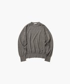 【エイトン/ATON】のRAMIE WOOL クルーネックセーター 人気、トレンドファッション・服の通販 founy(ファニー) ファッション Fashion レディースファッション WOMEN トップス・カットソー Tops/Tshirt ニット Knit Tops NEW・新作・新着・新入荷 New Arrivals S/S・春夏 Ss・Spring/Summer コンパクト Compact セーター Sweater ネップ Nep Yarn ブラウジング Browsing レギュラー Regular 夏 Summer 春 Spring thumbnail TOP GRAY|ID: prp329100004300418 ipo3291000000029815134