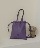 【イアクッチ/IACUCCI】の【BEST SELLER】グラネッロ 2WAYTOTE CERVO 人気、トレンドファッション・服の通販 founy(ファニー) ファッション Fashion レディースファッション Fashion for Women バッグ Bags イエロー Yellow 春 Spring コレクション Collection, Seasonal Line コンパクト Compact, Small Size 巾着 Drawstring Bag, Kinchaku パープル Purple, Violet フロント Front, Front Design ポーチ Pouch, Small Case メタル Metal, Metal Parts リップ Lip, Lip Motif ワンポイント One Point, Statement Accent S/S・春夏 SS, Spring/Summer, Warm Season 夏 Summer thumbnail パープル|ID: prp329100004300478 ipo3291000000034818049