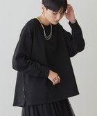 【アメリカンホリック/AMERICAN HOLIC】のサイドZIPスウェット 人気、トレンドファッション・服の通販 founy(ファニー) ファッション Fashion レディースファッション WOMEN トップス・カットソー Tops/Tshirt パーカ Sweats スウェット Sweat おすすめ Recommend シンプル Simple ジップ Zip スウェット Sweat スリット Slit ルーズ Loose ワイド Wide A/W・秋冬 Aw・Autumn/Winter・Fw・Fall-Winter thumbnail Black|ID: prp329100004300496 ipo3291000000029815445