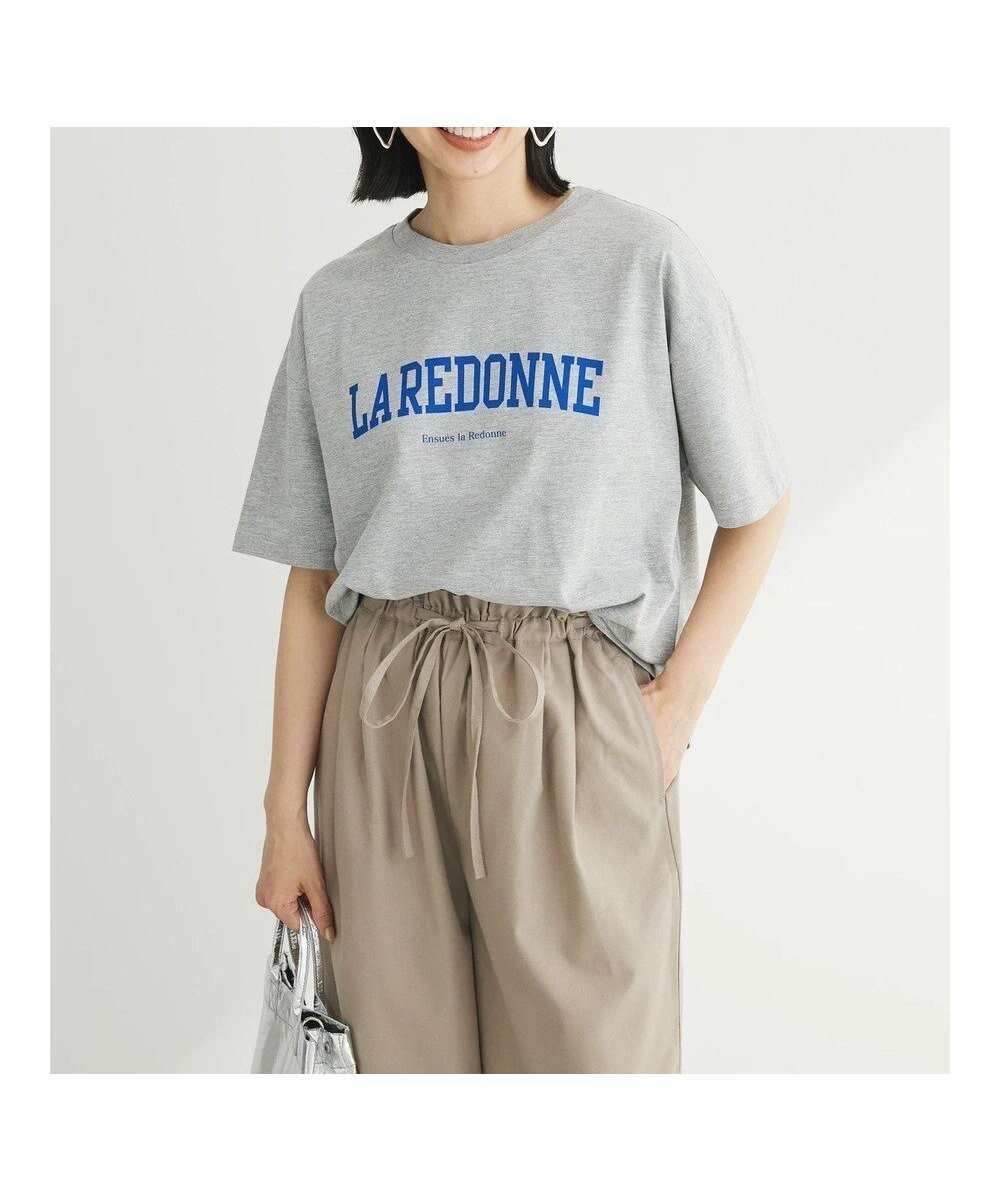 【グリーンパークス/Green Parks】の汗染み防止アソートロゴTシャツ インテリア・キッズ・メンズ・レディースファッション・服の通販 founy(ファニー) 　ファッション　Fashion　レディースファッション　WOMEN　トップス・カットソー　Tops/Tshirt　シャツ/ブラウス　Shirts/Blouses　ロング / Tシャツ　T-Shirts　カットソー　Cut and Sewn　カットソー　Cut And Sew　バランス　Balance　ベーシック　Basic　ポケット　Pocket　夏　Summer　春　Spring　S/S・春夏　Ss・Spring/Summer　Gray Mixture|ID: prp329100004300601 ipo3291000000031991427