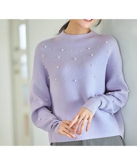 【エニィ スィス/any SiS】の【洗える】パール調ディテール ニット 人気、トレンドファッション・服の通販 founy(ファニー) ファッション Fashion レディースファッション WOMEN トップス・カットソー Tops/Tshirt ニット Knit Tops NEW・新作・新着・新入荷 New Arrivals A/W・秋冬 Aw・Autumn/Winter・Fw・Fall-Winter ストレッチ Stretch セーター Sweater パール Pearl フェミニン Feminine モチーフ Motif エレガント 上品 Elegant 洗える Washable |ID:prp329100004300638