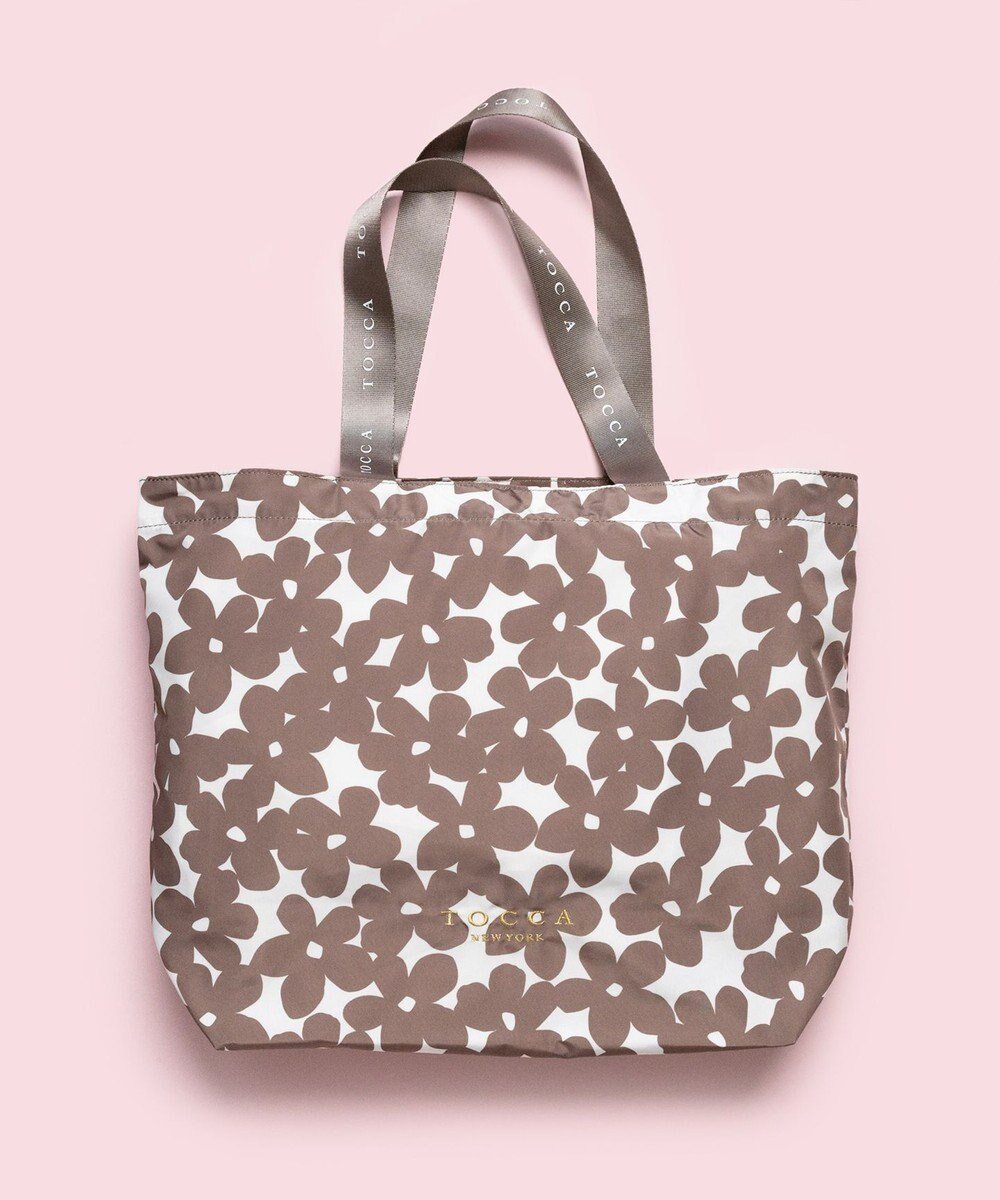 【トッカ/TOCCA】の【WEB&一部店舗限定・A4サイズ対応】DANCING TOCCA SUBBAG サブバッグ インテリア・キッズ・メンズ・レディースファッション・服の通販 founy(ファニー) 　ファッション　Fashion　レディースファッション　Fashion for Women　バッグ　Bags　アウトドア　Outdoor Clothing　クラウン　Crown, Royal Motif　コンパクト　Compact, Small Size　シンプル　Simple, Minimal　財布　Wallet, Purse　フェミニン　Feminine, Girly　プリント　Print, Printed Pattern　ポケット　Pocket, Pocket Detail　リュクス　Luxury, Elegant, High-End, Chic　旅行　Travel　ビジネス 仕事 通勤　Business / Work / Commuting　オフ×ベージュ花柄|ID: prp329100004300662 ipo3291000000032733883