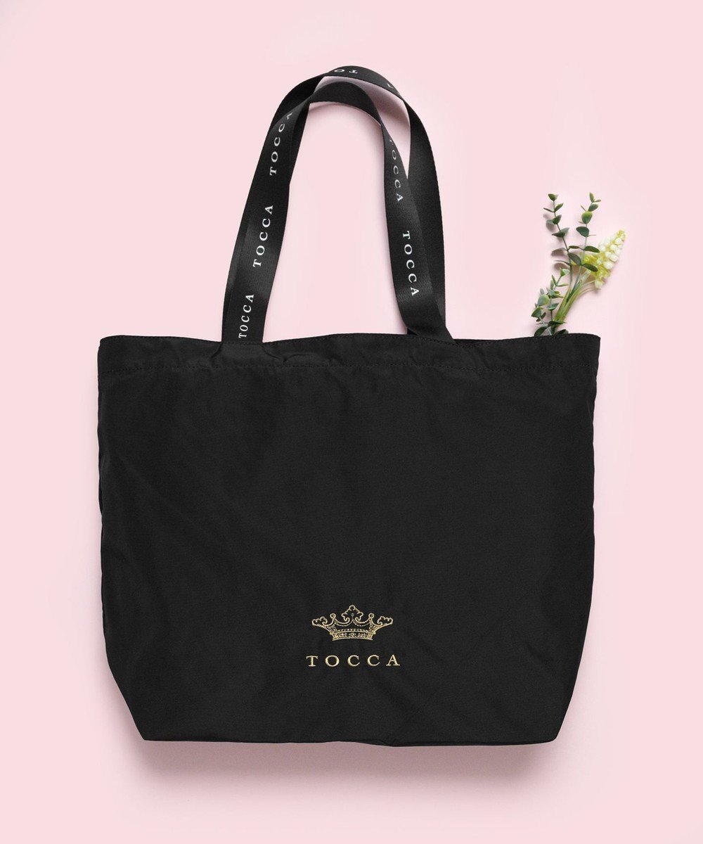 【トッカ/TOCCA】の【WEB&一部店舗限定・A4サイズ対応】DANCING TOCCA SUBBAG サブバッグ インテリア・キッズ・メンズ・レディースファッション・服の通販 founy(ファニー) 　ファッション　Fashion　レディースファッション　Fashion for Women　バッグ　Bags　アウトドア　Outdoor Clothing　クラウン　Crown, Royal Motif　コンパクト　Compact, Small Size　シンプル　Simple, Minimal　財布　Wallet, Purse　フェミニン　Feminine, Girly　プリント　Print, Printed Pattern　ポケット　Pocket, Pocket Detail　リュクス　Luxury, Elegant, High-End, Chic　旅行　Travel　ビジネス 仕事 通勤　Business / Work / Commuting　ブラック|ID: prp329100004300662 ipo3291000000032733885