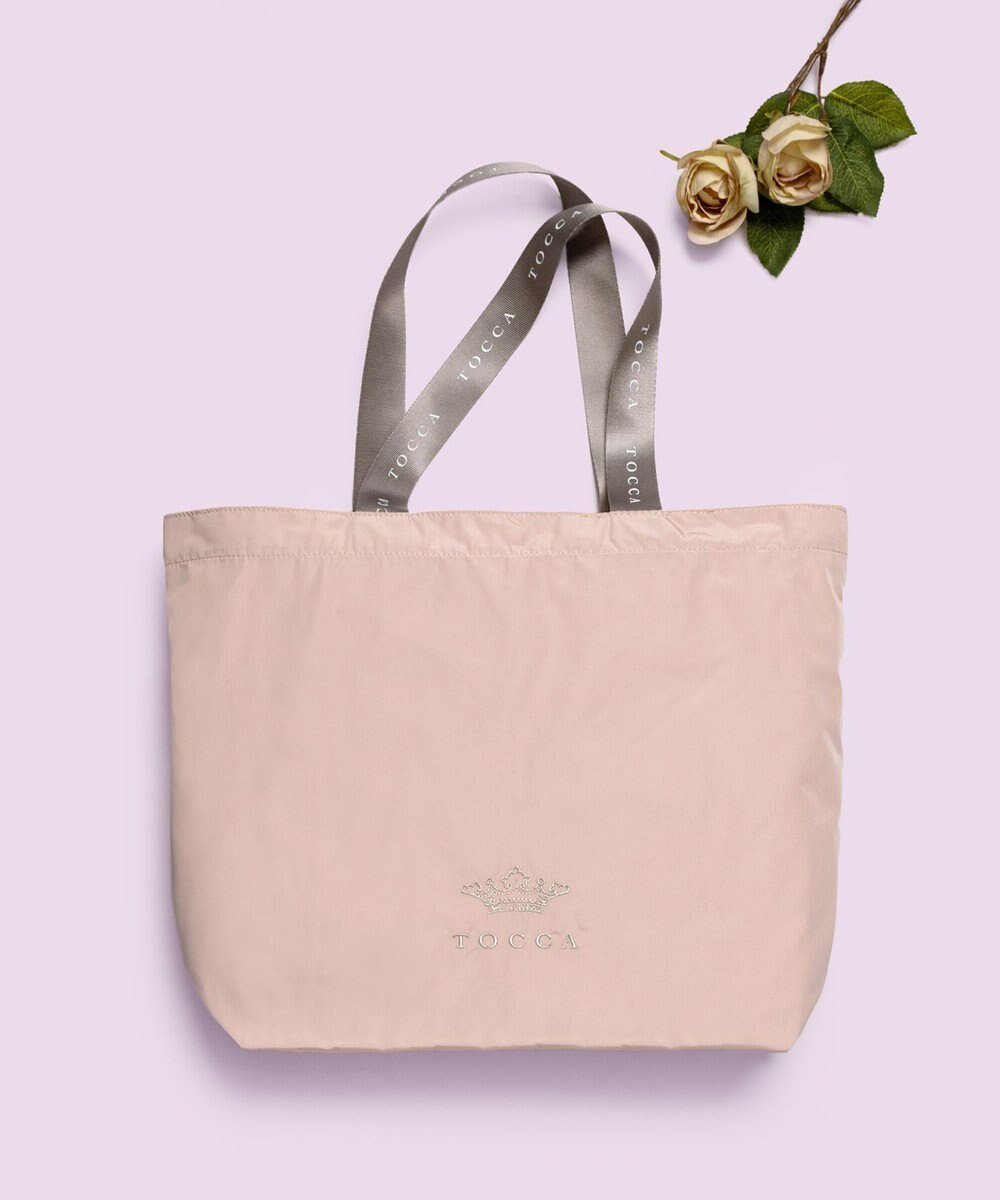 【トッカ/TOCCA】の【WEB&一部店舗限定・A4サイズ対応】DANCING TOCCA SUBBAG サブバッグ インテリア・キッズ・メンズ・レディースファッション・服の通販 founy(ファニー) 　ファッション　Fashion　レディースファッション　Fashion for Women　バッグ　Bags　アウトドア　Outdoor Clothing　クラウン　Crown, Royal Motif　コンパクト　Compact, Small Size　シンプル　Simple, Minimal　財布　Wallet, Purse　フェミニン　Feminine, Girly　プリント　Print, Printed Pattern　ポケット　Pocket, Pocket Detail　リュクス　Luxury, Elegant, High-End, Chic　旅行　Travel　ビジネス 仕事 通勤　Business / Work / Commuting　ピンク|ID: prp329100004300662 ipo3291000000032733886