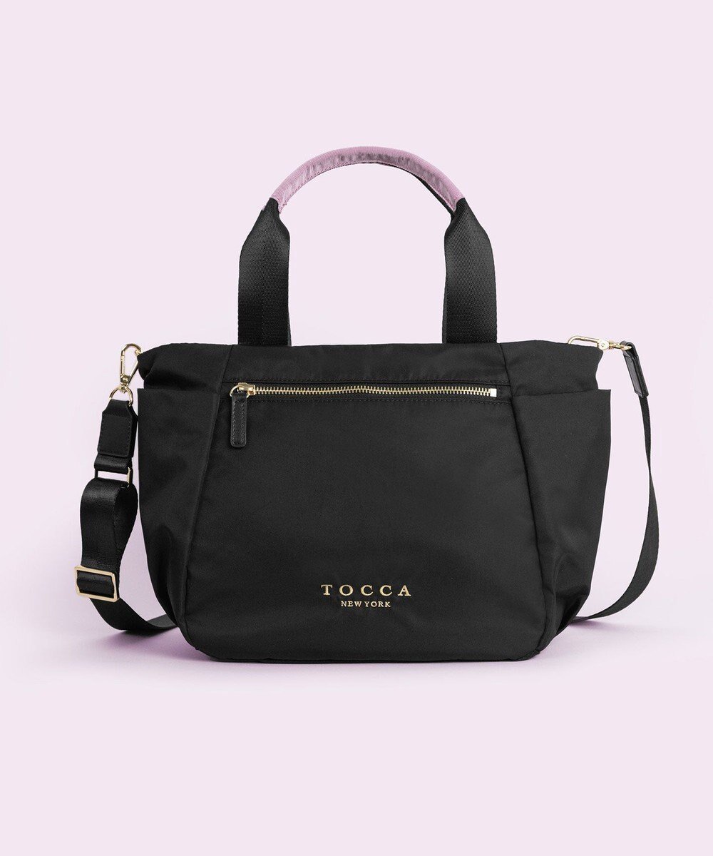 【トッカ/TOCCA】の【サスティナブル素材・撥水・WEB&一部店舗限定】NUOTO NYLON TOTE トートバッグ 人気、トレンドファッション・服の通販 founy(ファニー) 　ファッション　Fashion　レディースファッション　WOMEN　バッグ　Bag　アウトドア　Outdoor　軽量　Lightweight　シンプル　Simple　ジップ　Zip　財布　Wallet　フォルム　Form　フロント　Front　ポケット　Pocket　NEW・新作・新着・新入荷　New Arrivals　おすすめ　Recommend　旅行　Travel　ビジネス 仕事 通勤　Business　 other-1|ID: prp329100004300673 ipo3291000000029816102