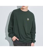 【ウィゴー/WEGO / MEN】のアニマルワンポイントT(LS) ダークグリーン|ID: prp329100004300723 ipo3291000000029816262