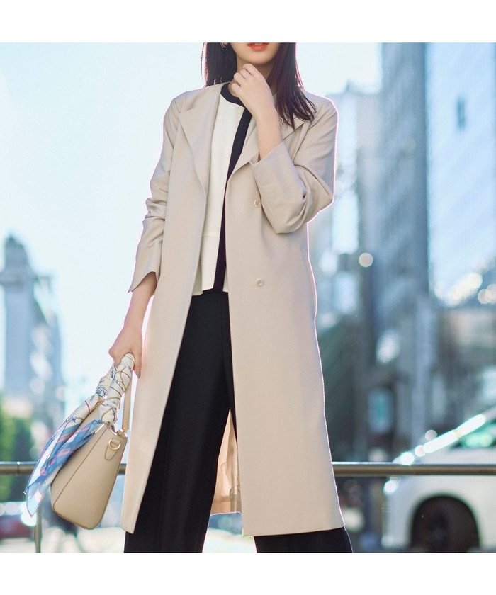 【エニィ スィス/any SiS】のノーカラーライト テロンチ インテリア・キッズ・メンズ・レディースファッション・服の通販 founy(ファニー) https://founy.com/ ファッション Fashion レディースファッション WOMEN アウター Coat Outerwear コート Coats ジャケット Jackets 春 Spring ジャケット Jacket ストレッチ Stretch ドレープ Drape バランス Balance パイピング Piping フェミニン Feminine フロント Front ボトム Bottom ポケット Pocket ロング Long S/S・春夏 Ss・Spring/Summer 再入荷 Restock/Back In Stock/Re Arrival 夏 Summer エレガント 上品 Elegant ビジネス 仕事 通勤 Business |ID: prp329100004300837 ipo3291000000031966880