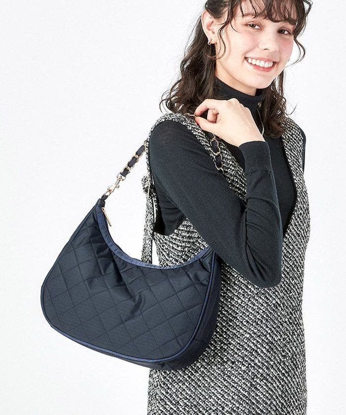 【レスポートサック/LeSportsac】のCHAIN N/S CONV HOBO/ディープシーブルーキルト インテリア・キッズ・メンズ・レディースファッション・服の通販 founy(ファニー) https://founy.com/ ファッション Fashion レディースファッション WOMEN キルティング Quilting 軽量 Lightweight ショルダー Shoulder 財布 Wallet チェーン Chain トラベル Travel 人気 Popularity ハンドバッグ Handbag ハーフ Half プリント Print ポケット Pocket 旅行 Travel エレガント 上品 Elegant |ID: prp329100004300859 ipo3291000000029816937