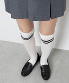 【ウィゴー/WEGO】の2ラインハイソックス ホワイト|ID: prp329100004300894 ipo3291000000029817057