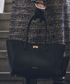 【トッカ/TOCCA】のESPOIR LEATHER TOTE トートバッグ 人気、トレンドファッション・服の通販 founy(ファニー) ファッション Fashion レディースファッション WOMEN バッグ Bag A/W・秋冬 Aw・Autumn/Winter・Fw・Fall-Winter 冬 Winter エレガント 上品 Elegant フォーマル Formal ポケット Pocket モチーフ Motif リュクス Luxe 再入荷 Restock/Back In Stock/Re Arrival 財布 Wallet ビジネス 仕事 通勤 Business thumbnail ブラック系|ID: prp329100004300944 ipo3291000000029817266