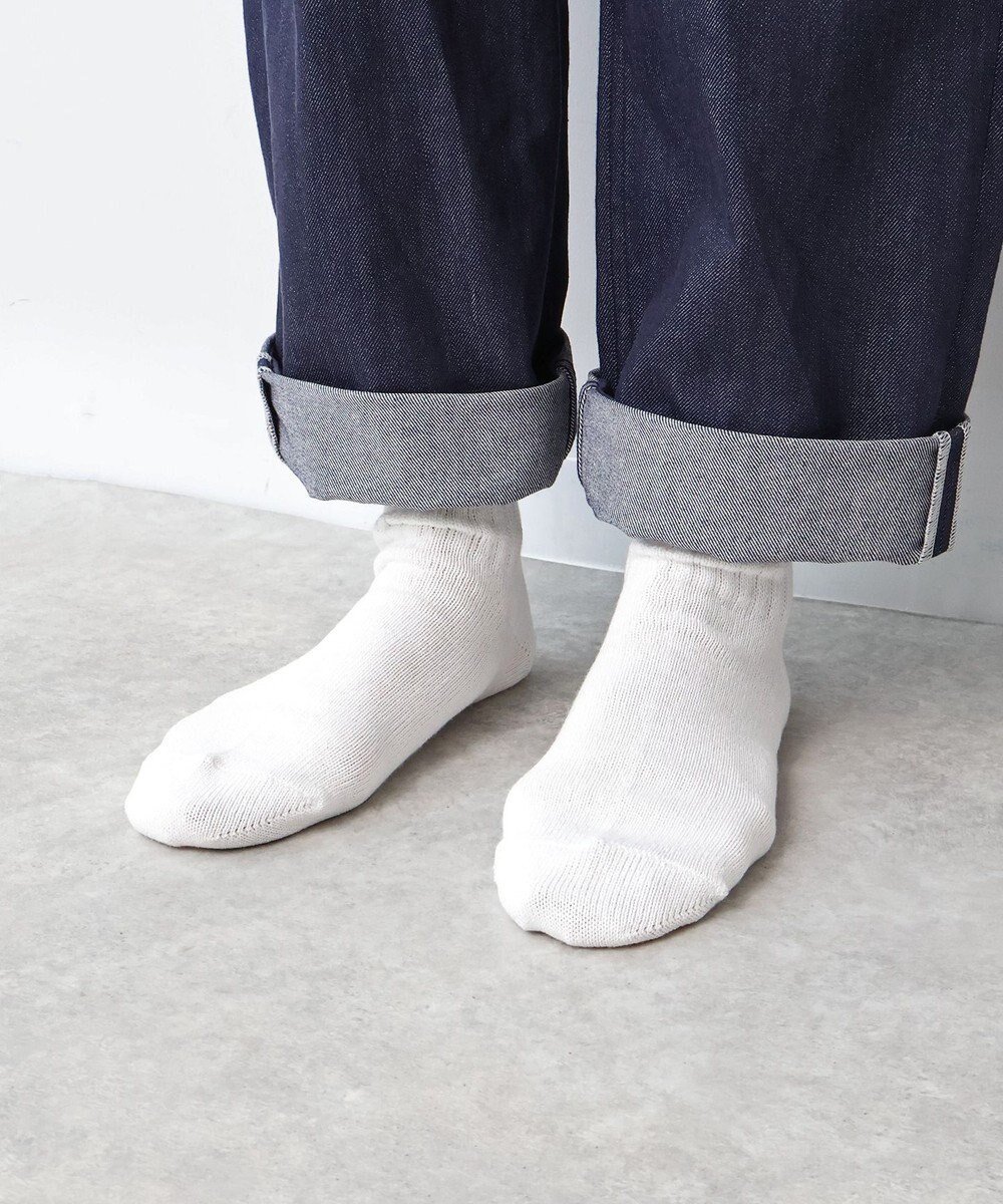 【ホワイトメイルズ/WHITE MAILS】のPAPER WIDE RIB CREW SOCKS ソックス インテリア・キッズ・メンズ・レディースファッション・服の通販 founy(ファニー) 　ファッション　Fashion　レディースファッション　WOMEN　ソックス　Socks　レッグウェア　Legwear　吸水　Water Absorption　抗菌　Antibacterial　軽量　Lightweight　ソックス　Socks　冬　Winter　おすすめ　Recommend　夏　Summer　オフホワイト|ID: prp329100004301154 ipo3291000000029818030