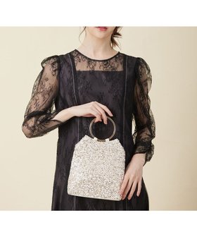 【エニィ スィス/any SiS】の【2WAY】リングメタルスパンコール ショルダーバッグ 人気、トレンドファッション・服の通販 founy(ファニー) ファッション Fashion レディースファッション WOMEN バッグ Bag NEW・新作・新着・新入荷 New Arrivals シンプル Simple スパンコール Sequins チェーン Chain ドレス Dress パーティ Party メタル Metal |ID:prp329100004301265