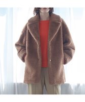 【自由区/JIYU-KU】のTEDDY ボアコート 人気、トレンドファッション・服の通販 founy(ファニー) ファッション Fashion レディースファッション WOMEN アウター Coat Outerwear コート Coats ジャケット Jackets A/W・秋冬 Aw・Autumn/Winter・Fw・Fall-Winter イタリア Italy ジャケット Jacket フォルム Form 再入荷 Restock/Back In Stock/Re Arrival |ID:prp329100004301283